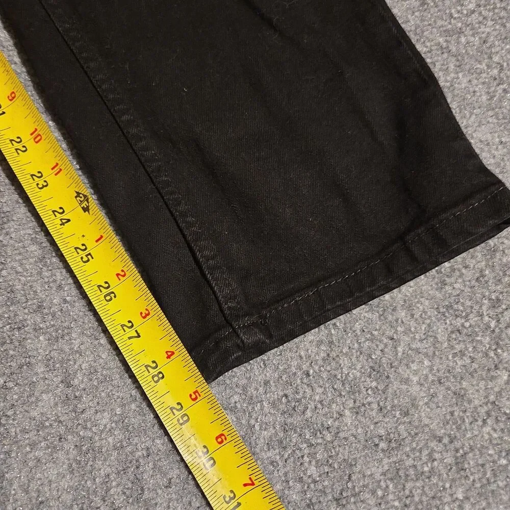 Levi's 559 Denim Jeans Men Size 32x30 Black Pants Relaxed Fit Straight Dark Wash